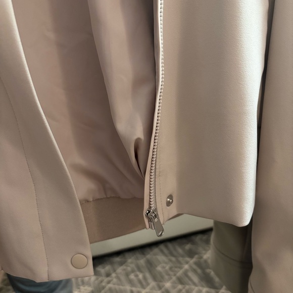 Athleta Endless Bomber Jacket in Khaki - Picture 5 of 11
